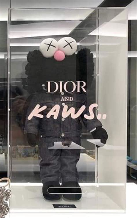 dior statue|kaws dior art.